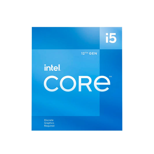 Intel Core i5 12400F 12 Gen Generation Desktop PC Processor CPU with 18MB Cache and up to 4.40 GHz Clock Speed 3 Years Warranty with Fan DDR5 and DDR4 RAM Support LGA 1700 Socket