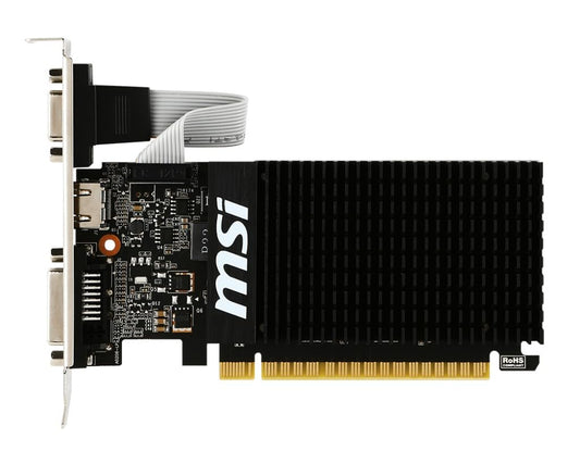 MSI GT 710 2 GB ddr3_sdram pci_e 2GD3H LP DDR3 Gaming Graphic Card