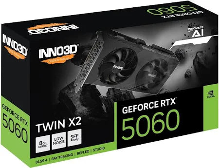 INNO3D GEFORCE RTX 5060 TWIN X2 OC 8GB GDDR7