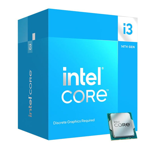 Intel Core i3-14100F FC-LGA16A Desktop Processor 4 Cores (4 P-Cores + 0 E-Cores) Up to 4.7 Ghz