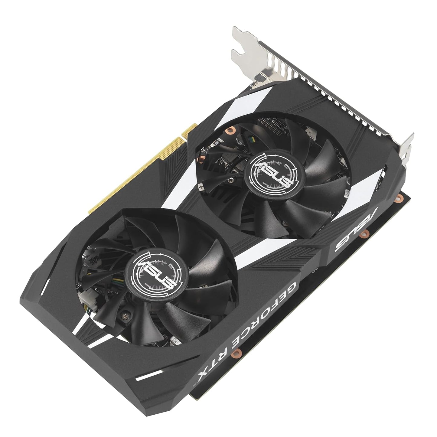 ASUS Dual NVIDIA Geforce RTX 3050 6GB OC Edition Gaming Graphics Card-pci_e_x16 4.0, 6GB GDDR6 Memory, HDMI 2.1, Displayport 1.4A, 2-Slot Design, Axial-Tech Fan Design, 0Db Technology, Steel Bracket
