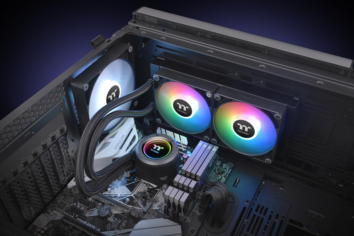 Thermaltake TH240 V2 ARGB Sync/All-In-One Liquid Cooling System/ARGB Fan 120 * 2