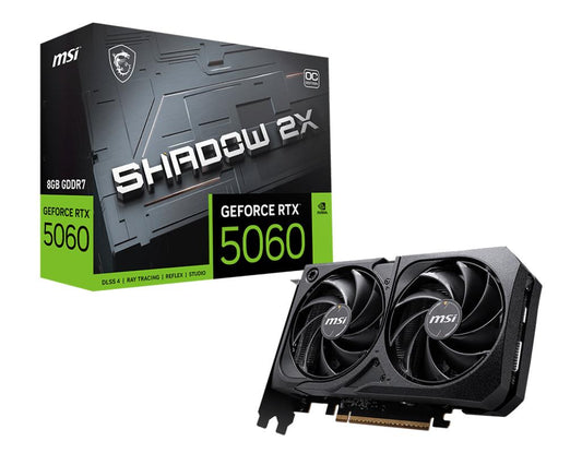 MSI GeForce RTX 5060 8G SHADOW 2X.